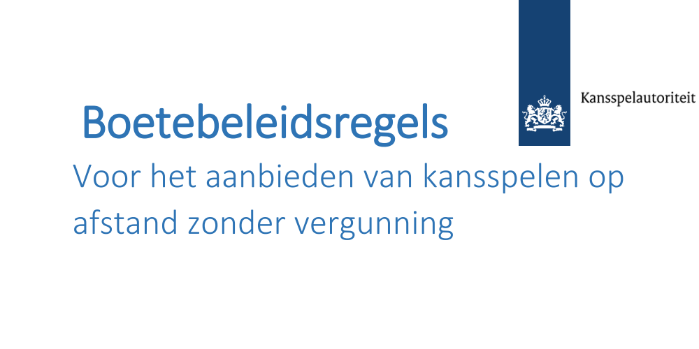 Kansspelautoriteit introduceert nieuwe aanpak illegale aanbieders