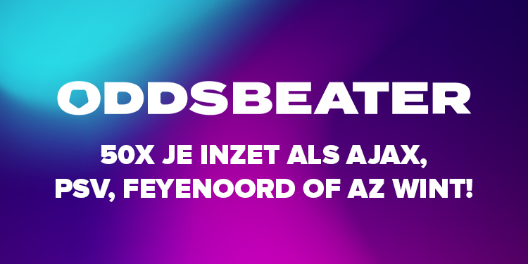 50x je inzet als de favorieten winnen